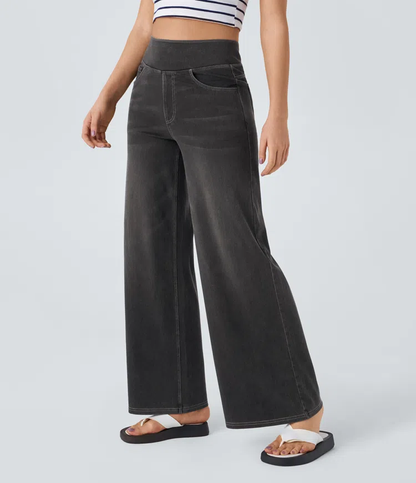 Solène - Jeans mit weitem Bein und entspannter Passform
