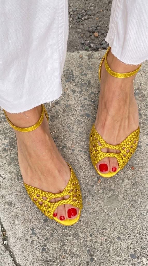 Sandalias con tira para el tobillo