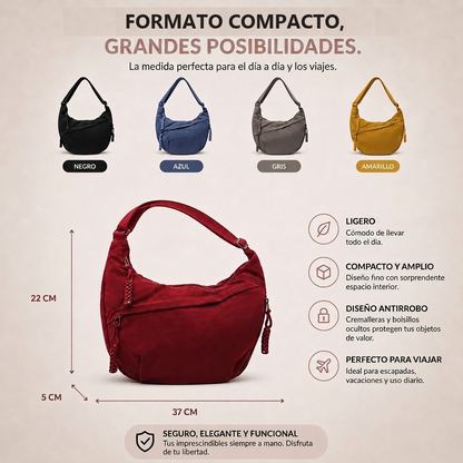 Chiara | Bolso de hombro gris