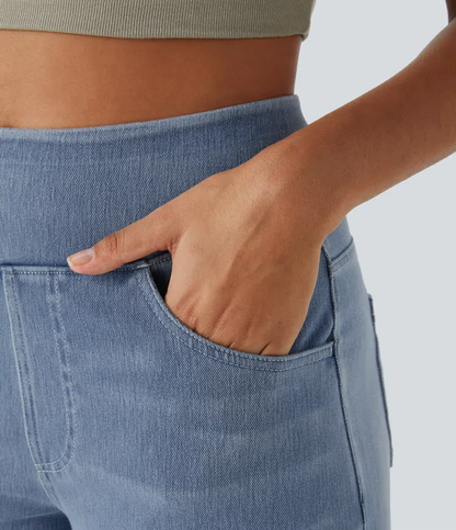 Solène - Jeans mit weitem Bein und entspannter Passform