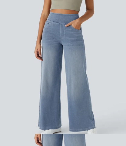 Solène - Jeans mit weitem Bein und entspannter Passform