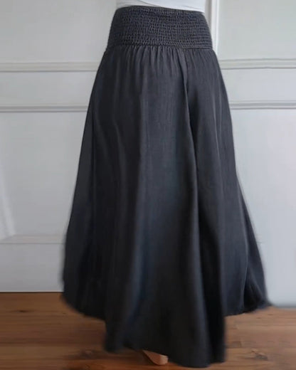 Jasper | High-Waist Hose mit gesmoktem Bund