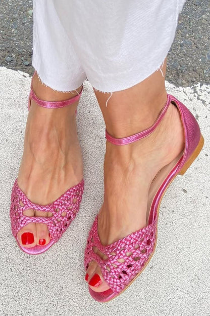 Sandalias con tira para el tobillo