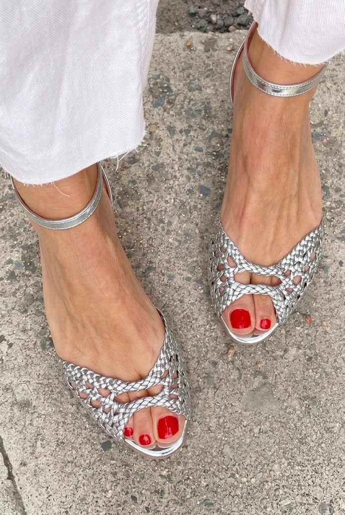Sandalias con tira para el tobillo