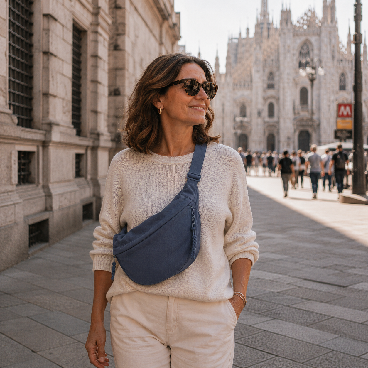 Mara | Bolso de hombro azul