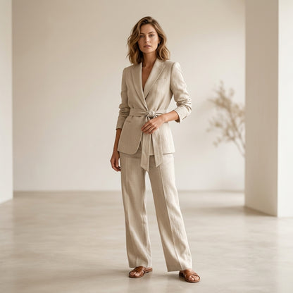 Veronica™ | Conjunto Elegante con Lazo - Toque de Distinción
