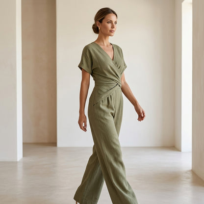 Emma Velvet™ Elegante conjunto primaveral