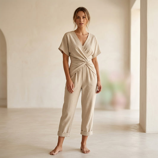 Emma Velvet™ Elegante conjunto primaveral