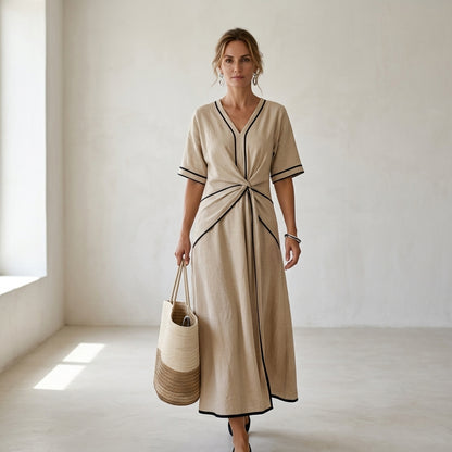 Emma Velvet™ Vestido elegante primaveral