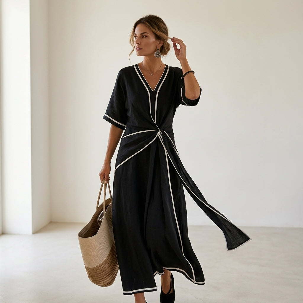 Emma Velvet™ Vestido elegante primaveral