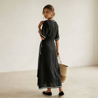 Emma Velvet™ Vestido elegante primaveral