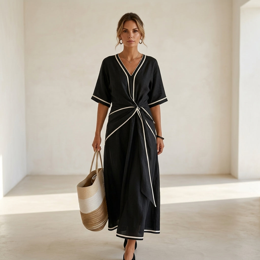 Emma Velvet™ Vestido elegante primaveral