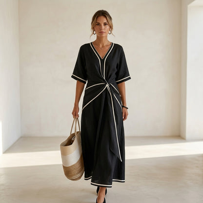 Emma Velvet™ Vestido elegante primaveral