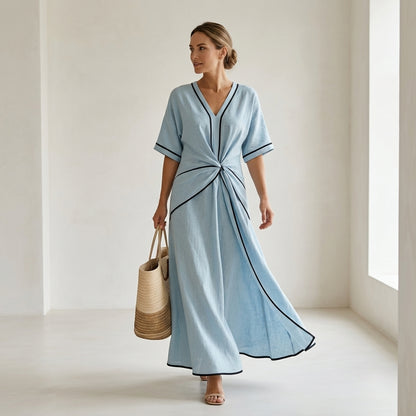 Emma Velvet™ Vestido elegante primaveral