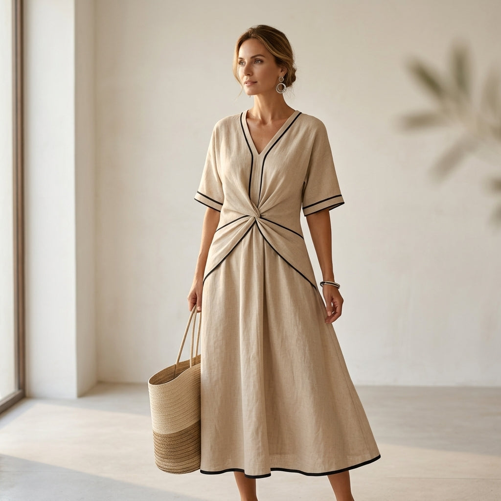 Emma Velvet™ Vestido elegante primaveral