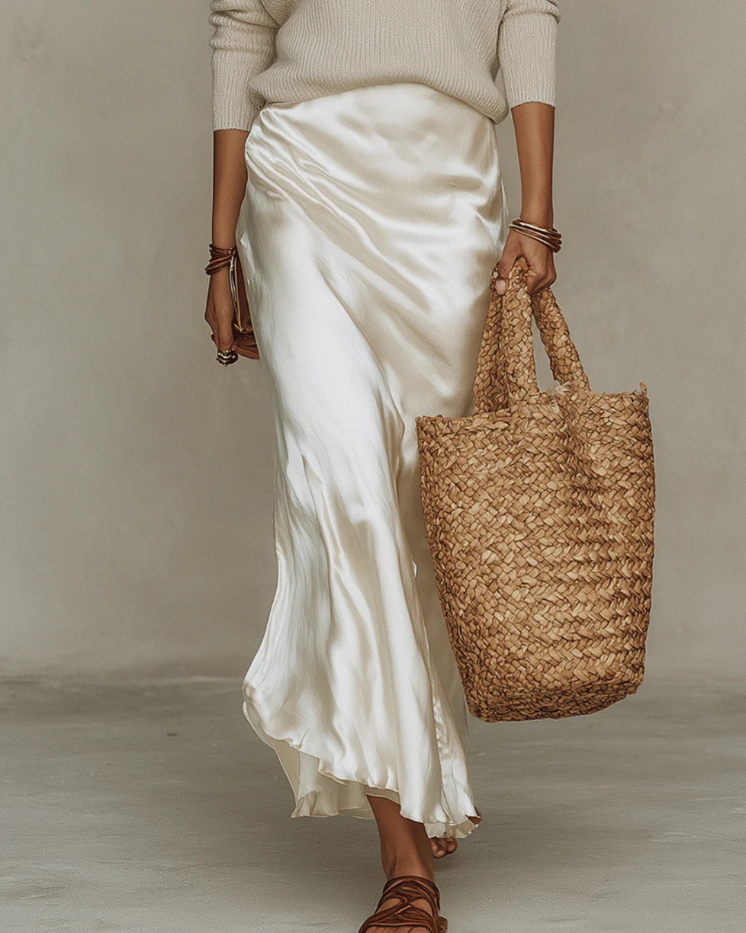 Anaïs – Vestido midi satinado elegante — foto 14