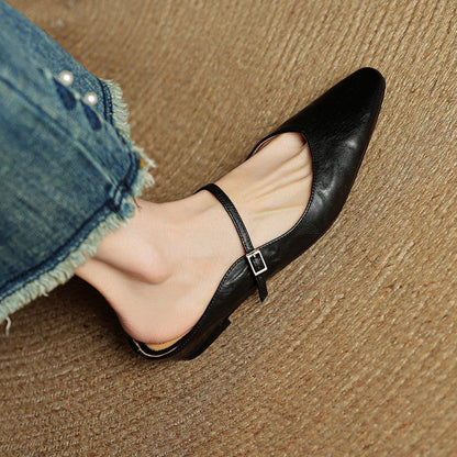 Renata | Mules en Vera Pelle