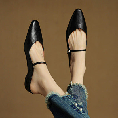 Renata | Mules en Vera Pelle