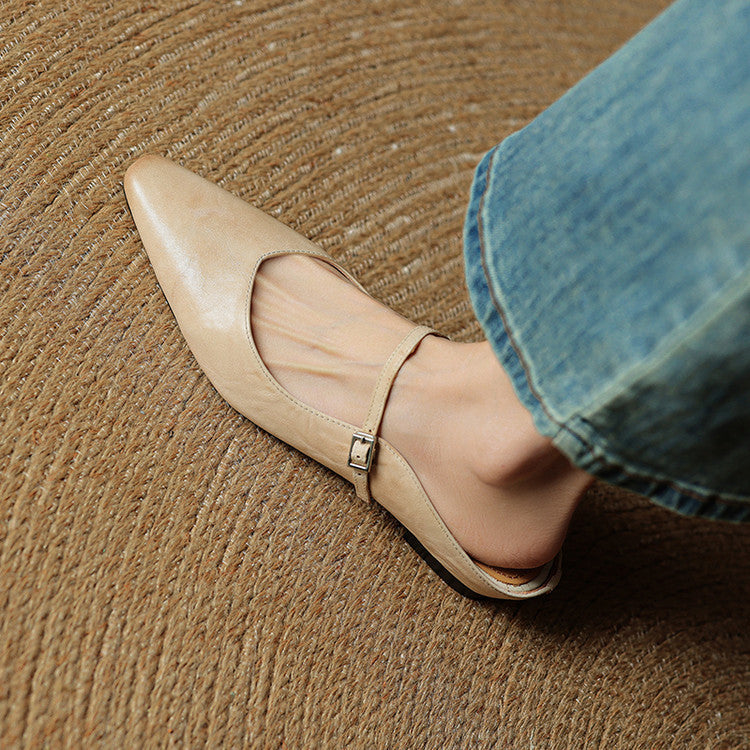 Renata | Mules en Vera Pelle