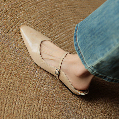Renata | Mules en Vera Pelle