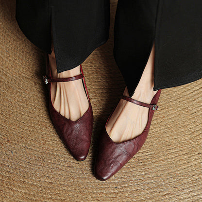 Renata | Mules en Vera Pelle