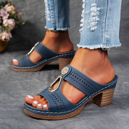 Isabella™ | Sandalias ortopédicas de confort con tacón alto