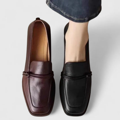 Tiziana | Mocasín Retro Punta Cuadrada