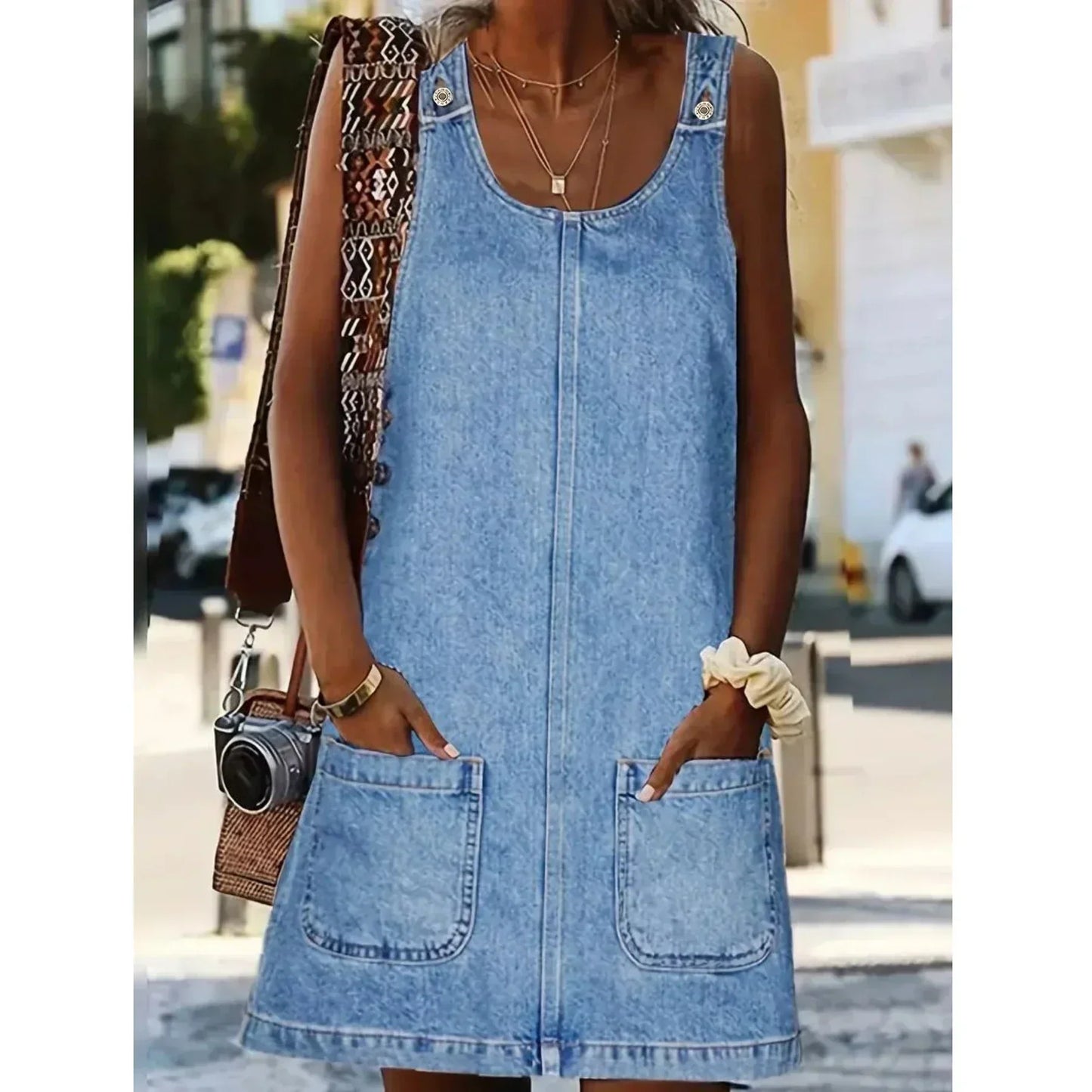 Saylor | Vestidos de corte relajado con look denim