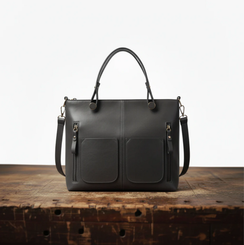 Doppeltasche Leder