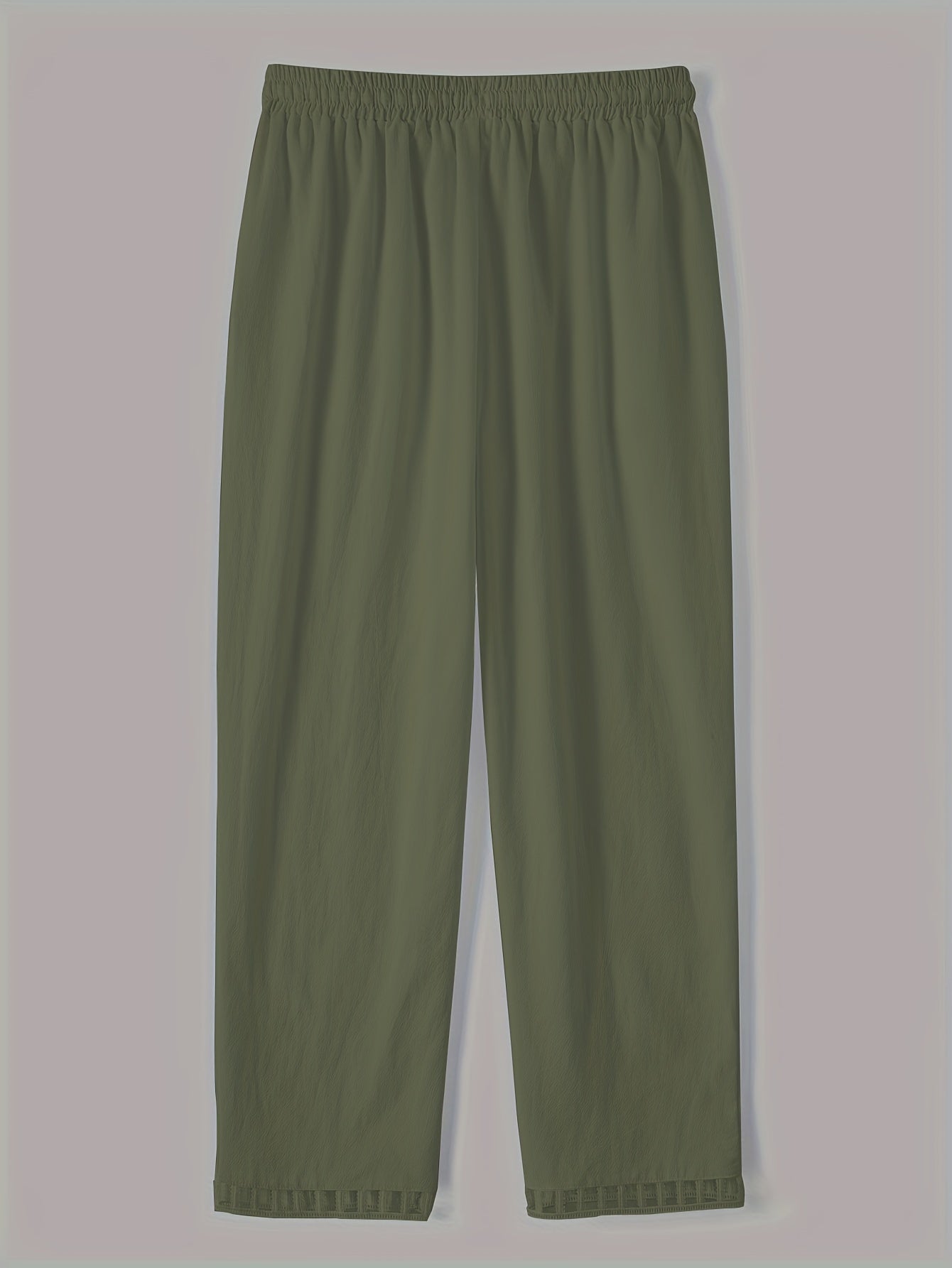 Wren – Pantalones cropped de corte relajado con detalles en contraste