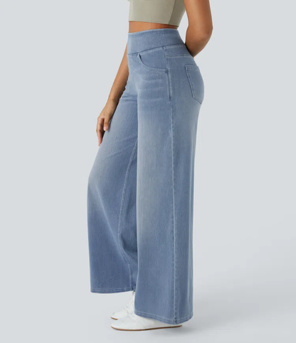 Solène - Jeans mit weitem Bein und entspannter Passform