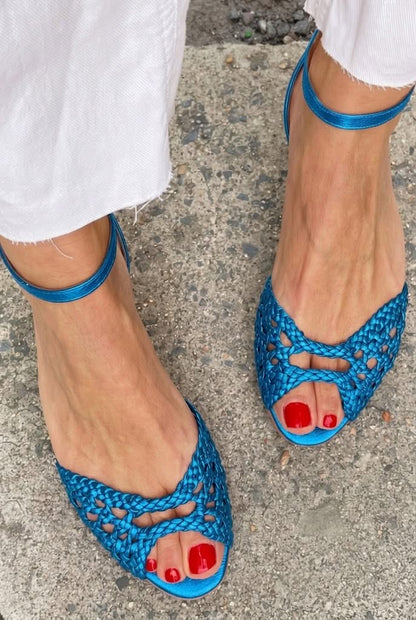 Sandalias con tira para el tobillo