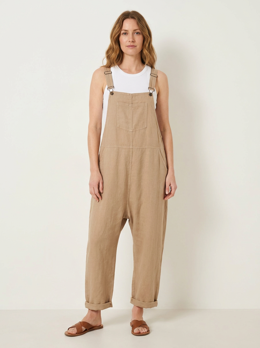 Nora | Mono de lino beige