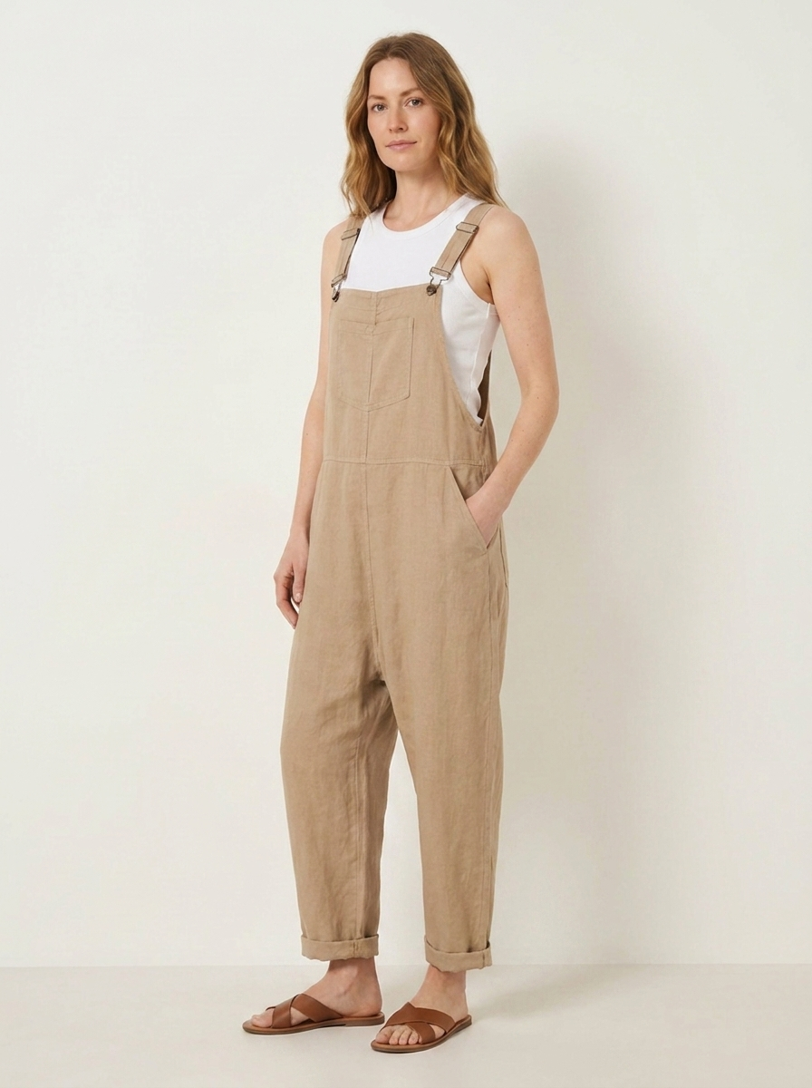 Nora | Mono de lino beige