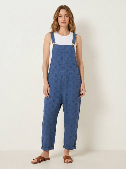 Ines | Peto de lino azul