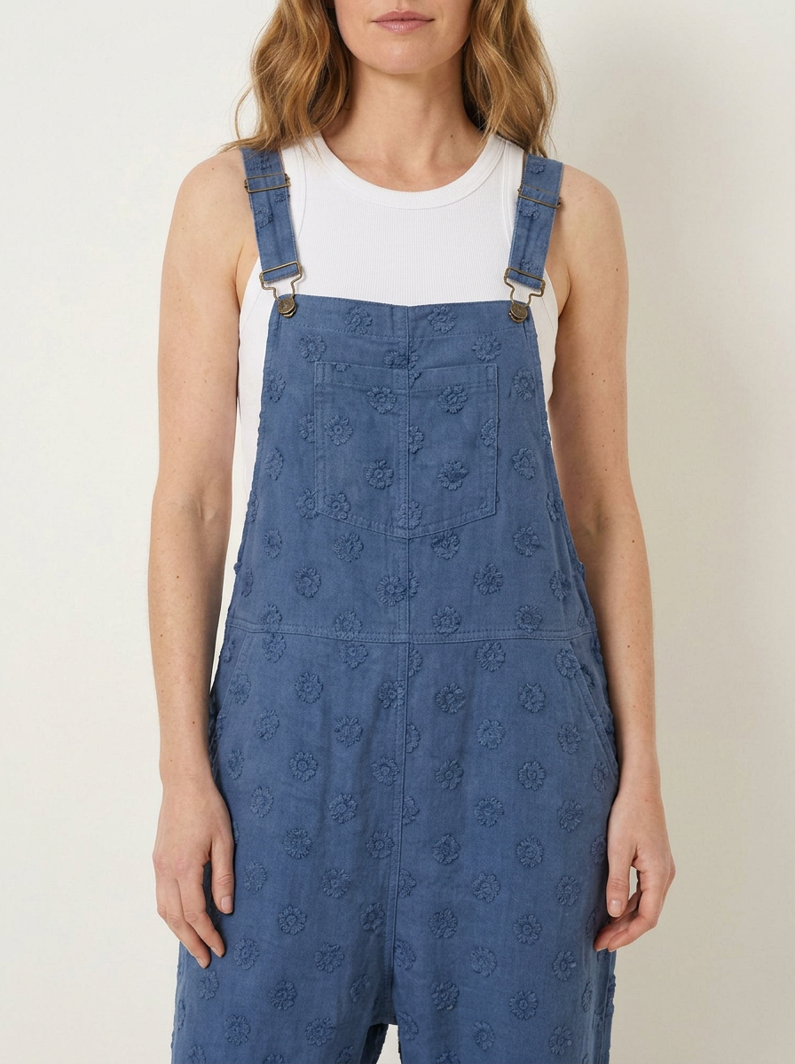 Ines | Peto de lino azul