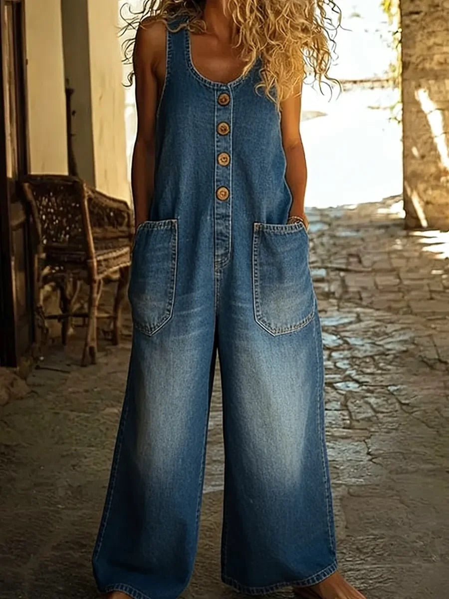 Ruth | Jeans de algodón vintage organizados